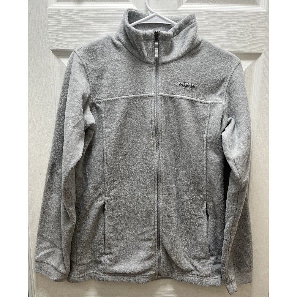 Columbia Fleece Jacket Womens XL 18/20 Gray